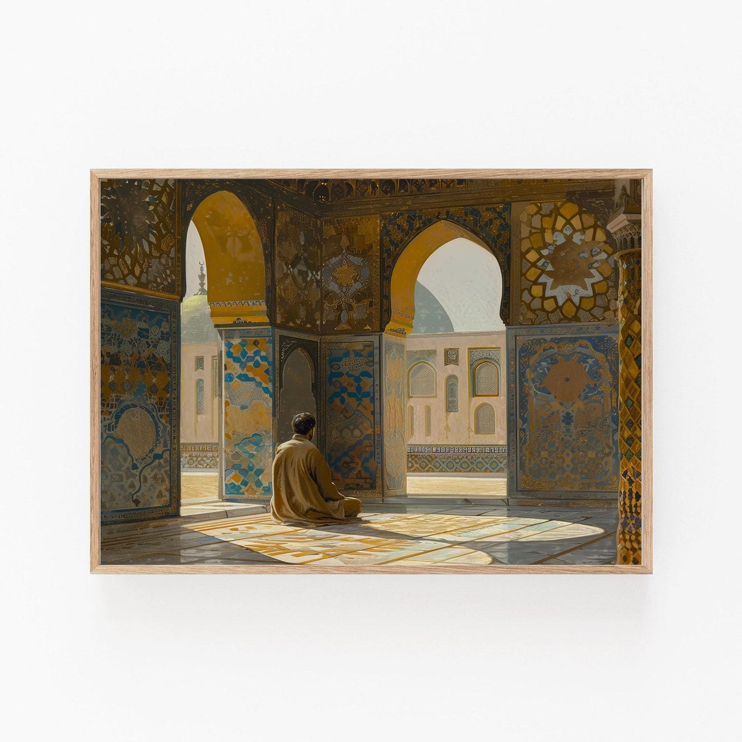 Affiche Osman Hamdi Bey – Poster Motif Ottoman Classique Turc