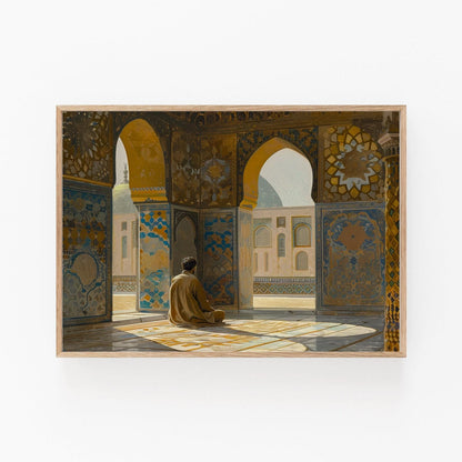 Affiche Osman Hamdi Bey – Poster Motif Ottoman Classique Turc