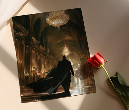 Affiche Opéra Fantôme – Poster Art du Palais Garnier Gothique