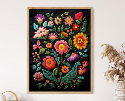 Affiche Muhu Estonienne – Poster Art Populaire et Éclatant