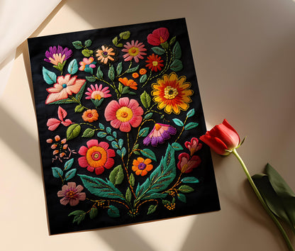 Affiche Muhu Estonienne – Poster Art Populaire et Éclatant