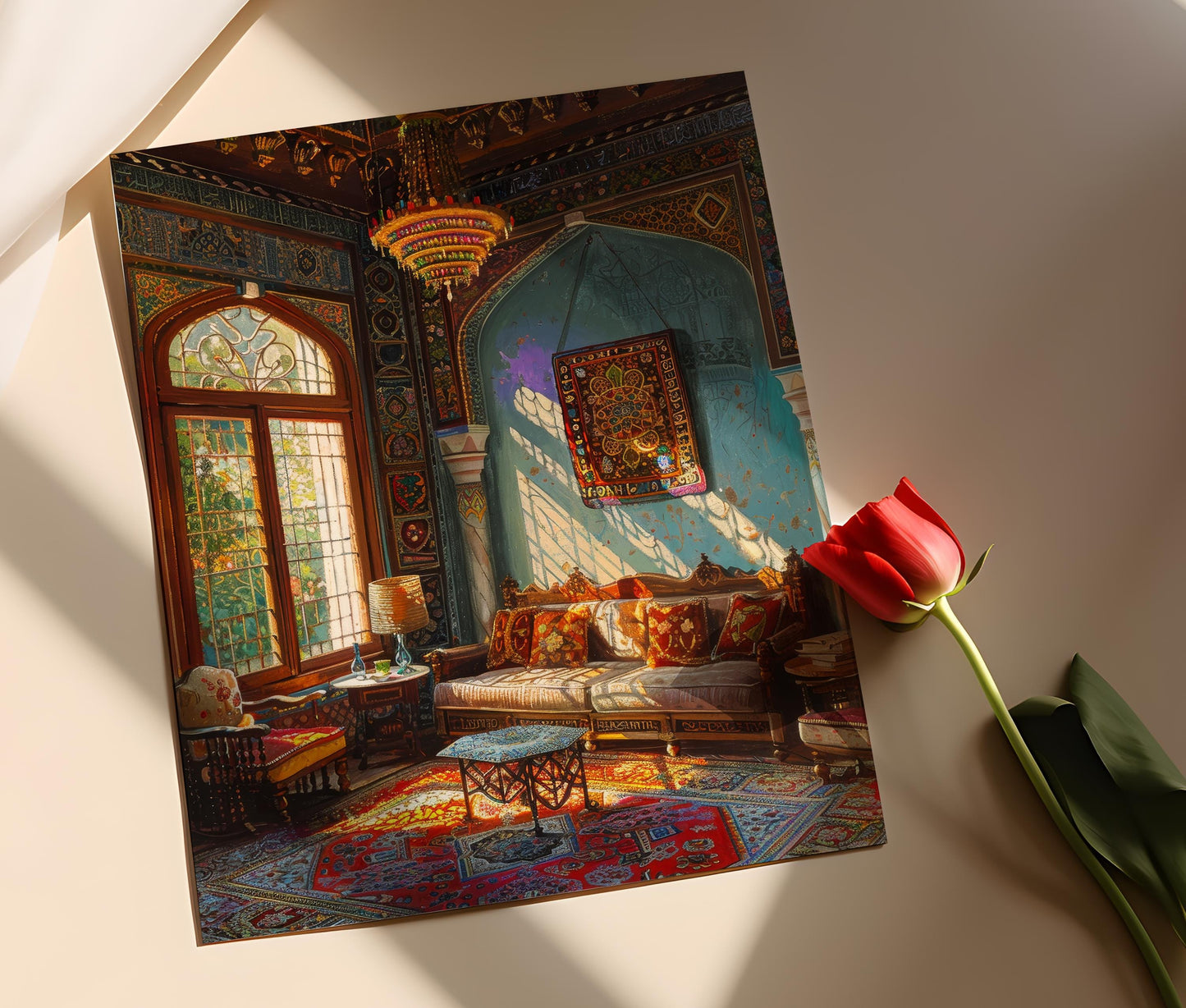 Affiche Palais de Topkapi – Poster Intérieur Ottoman Turc