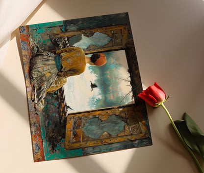 Affiche Osman Hamdi Bey – Poster Réplique Authentique de l'Art Ottoman