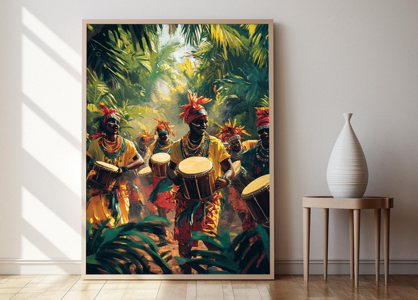 Affiche Danse Traditionnelle Mozambicaine – Art Rythme Culturel