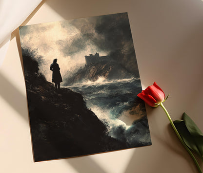 Affiche Le Comte de Monte-Cristo – Poster Dantès et Château d'If