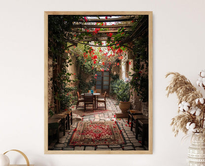 Affiche Art Kurde – Poster Scène du Patrimoine du Moyen-Orient