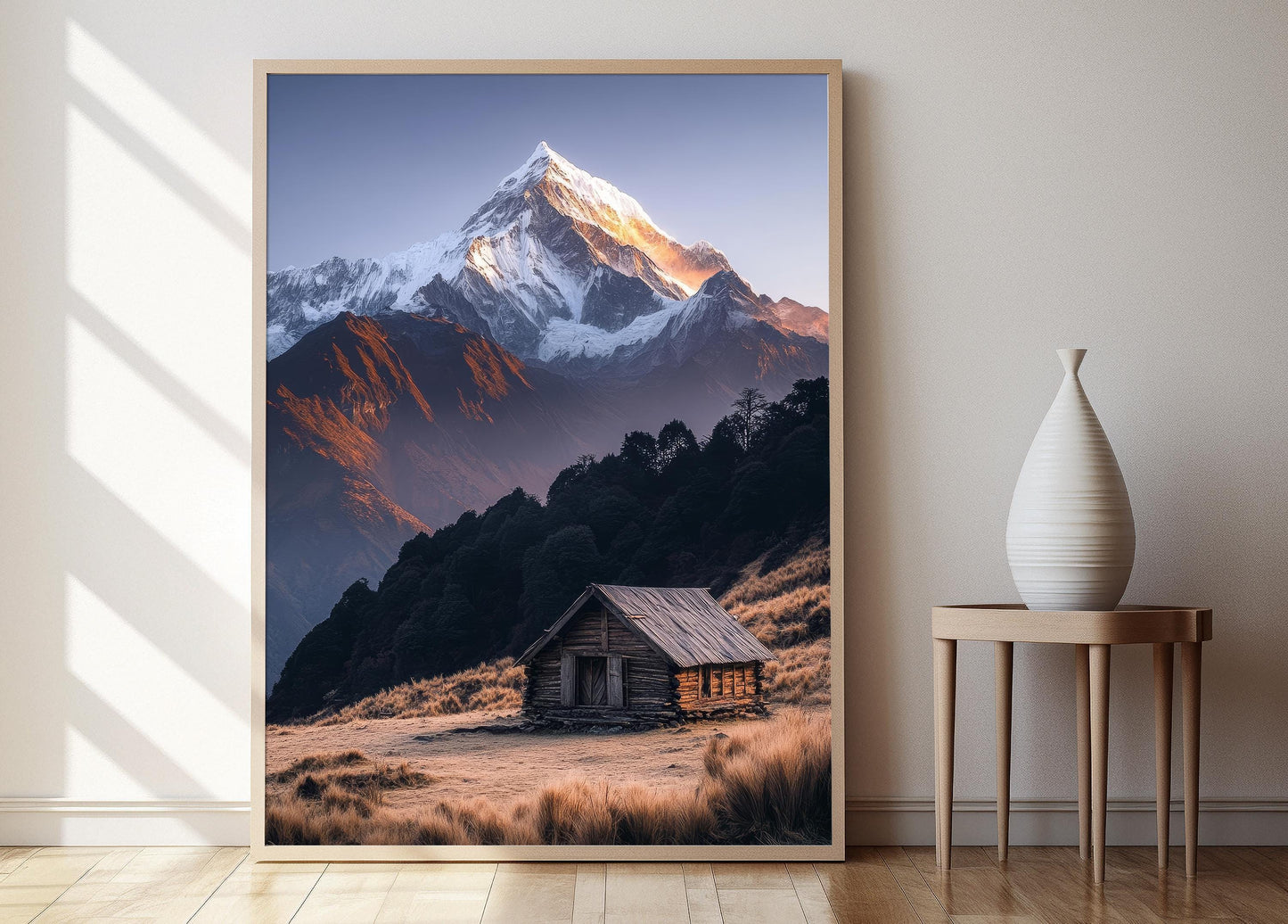 Affiche Lever de Soleil Annapurna – Poster Montagnes Himalayennes