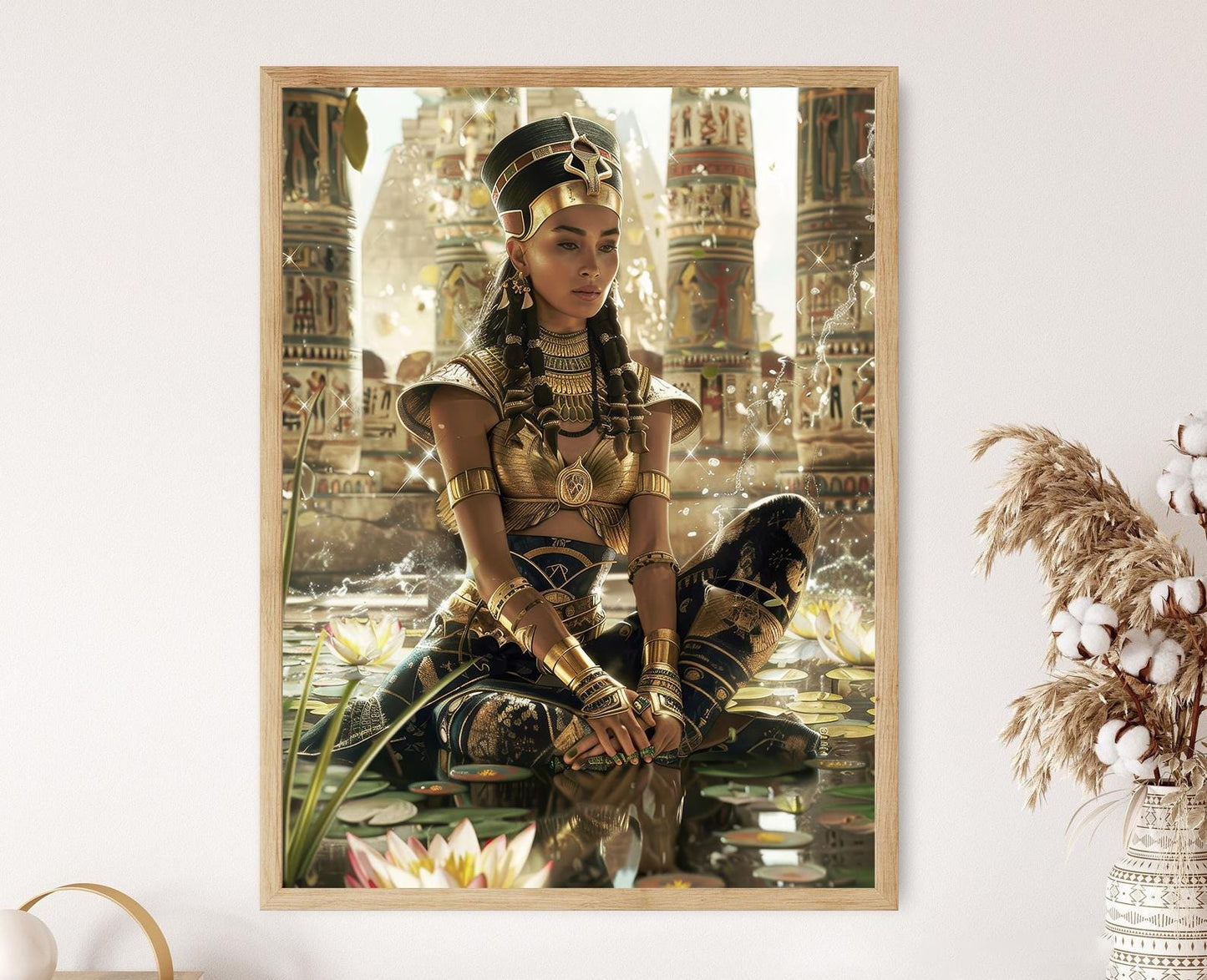 Affiche Nefertiti, Reine d'Égypte – Art Historique Exquis
