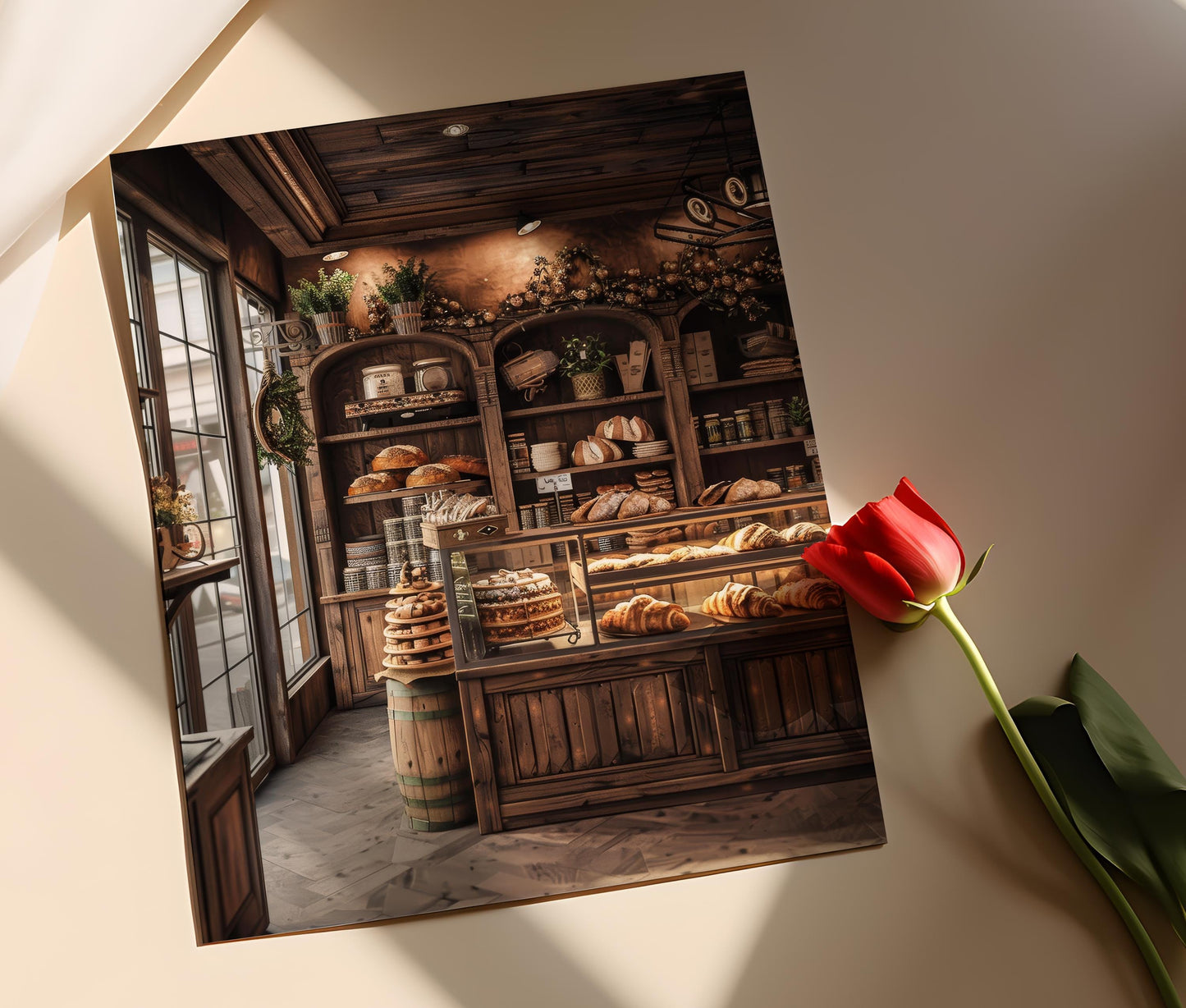 Affiche Pâtisserie Vintage – Poster Art de Cuisine Charmante