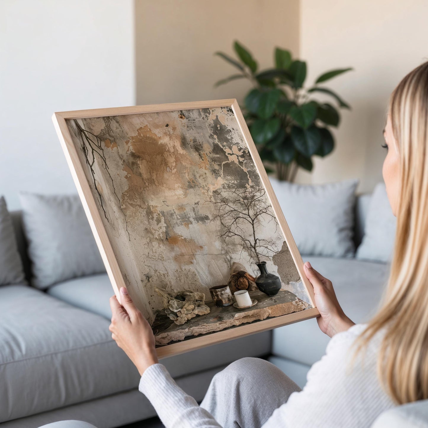 Affiche Wabi Sabi – Poster Zen Japonais Élégant et Rustique