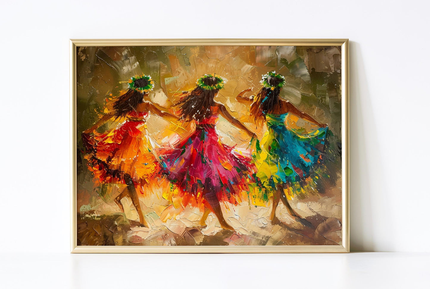 Affiche Danse Hula – Art Éblouissant de la Tradition Hawaïenne