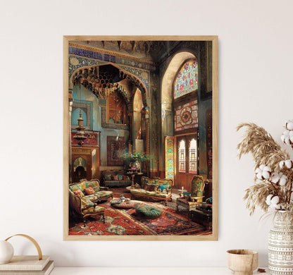 Affiche Palais de Topkapi – Art Architecture Intricate, Décor Murale