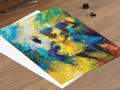 Affiche Soca Dance – Poster Illustration du Festival des Caraïbes