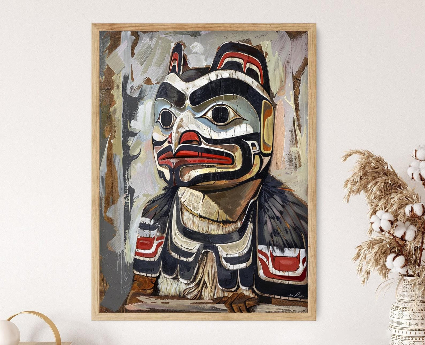 Affiche Haida – Impression Art Native pour Décoration Intérieure