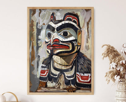 Affiche Haida – Impression Art Native pour Décoration Intérieure