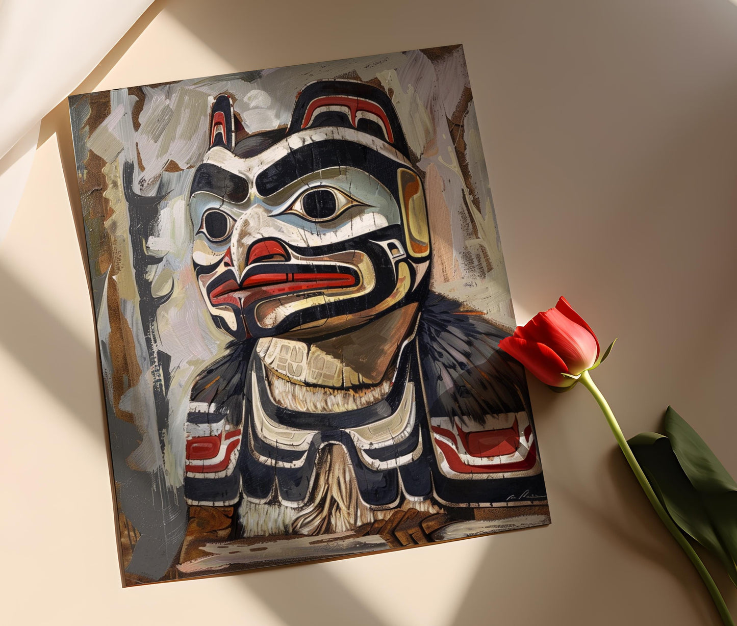 Affiche Haida – Impression Art Native pour Décoration Intérieure