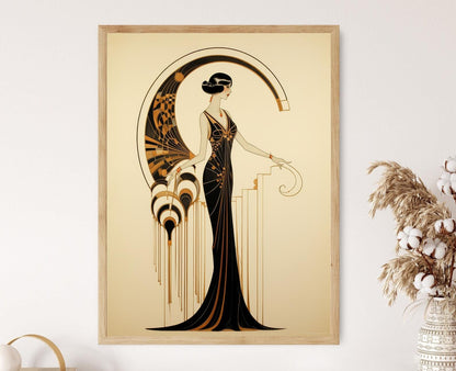 Affiche Art Déco – Poster des Années Folles en Arts Visuels