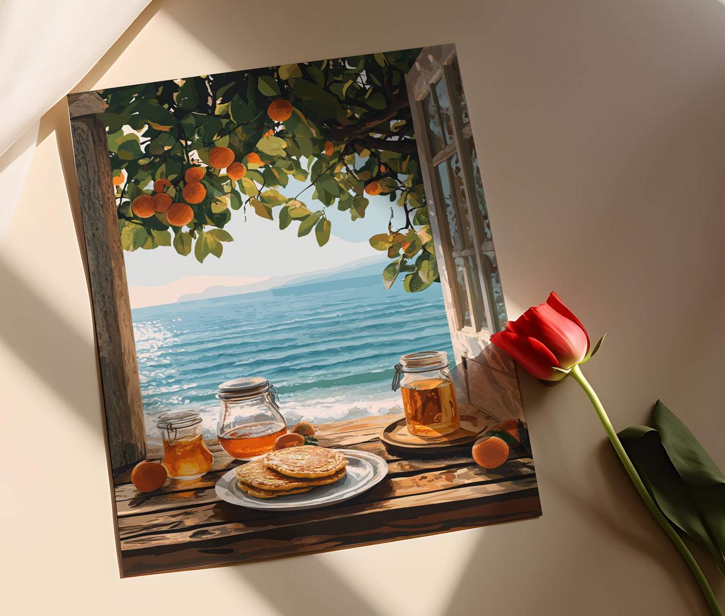 Affiche Varna – Art mural de table de petit déjeuner bulgare