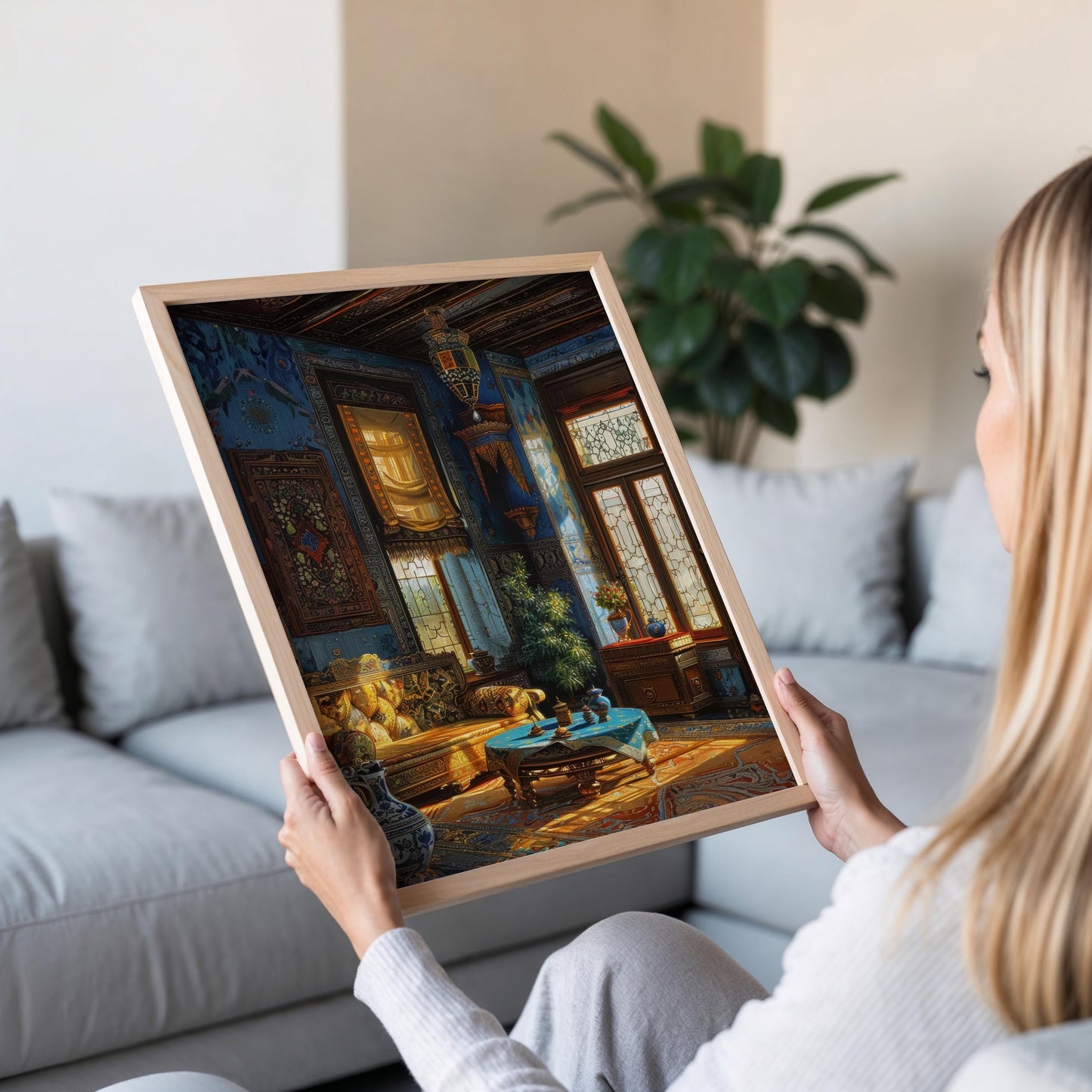 Affiche Palais Ottoman – Giclée Art Islamique, Décor Oriental