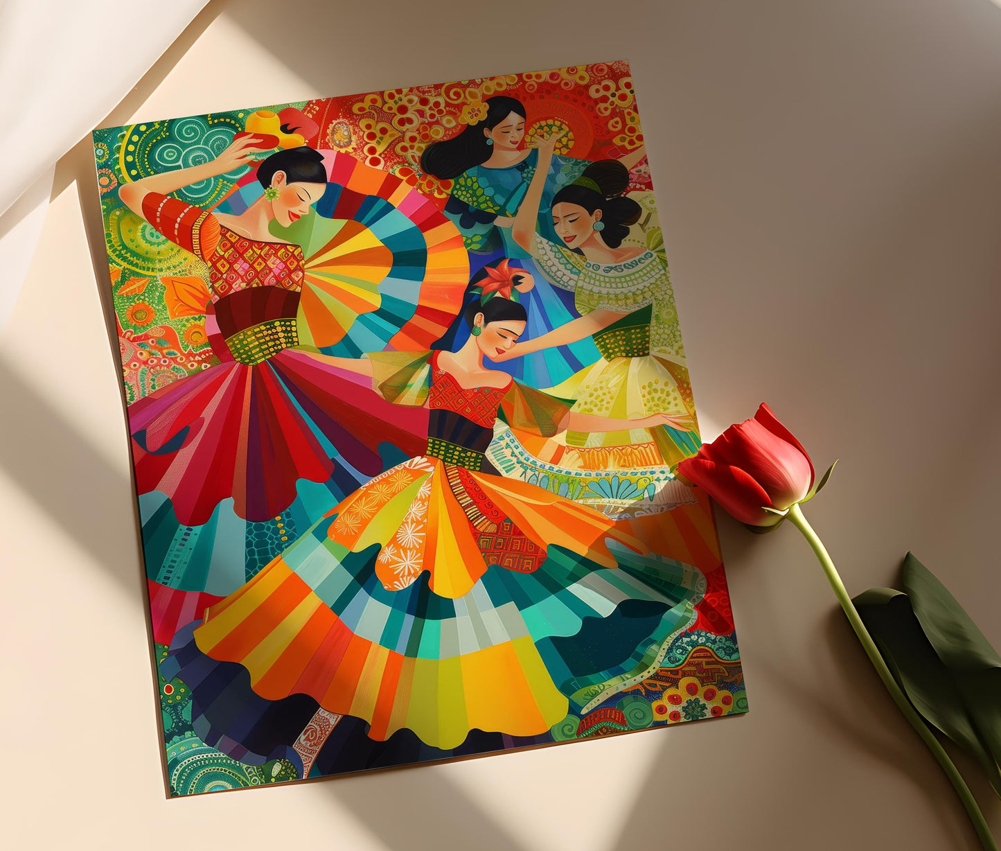 Affiche Danse Filipine : Jota Manileña, Décor Culturel Éclatant