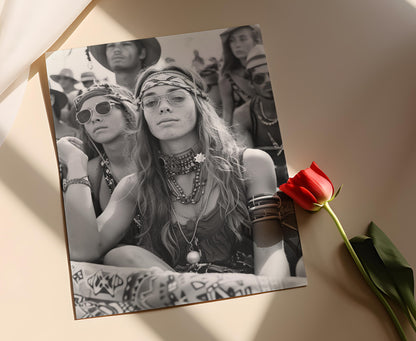 Affiche Woodstock 1969 – Poster Festival de Rock Classique