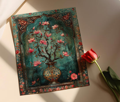 Affiche Art Islamique – Calligraphie Arabe Intricate pour Eid & Ramadan