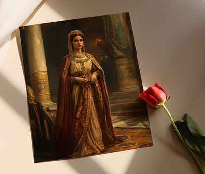 Affiche Impératrice Théodora – Poster de la splendeur byzantine