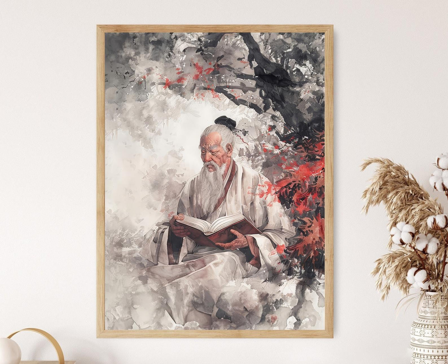 Affiche Zhuang Zhou – Chef-d'œuvre de la Philosophie Taoïste