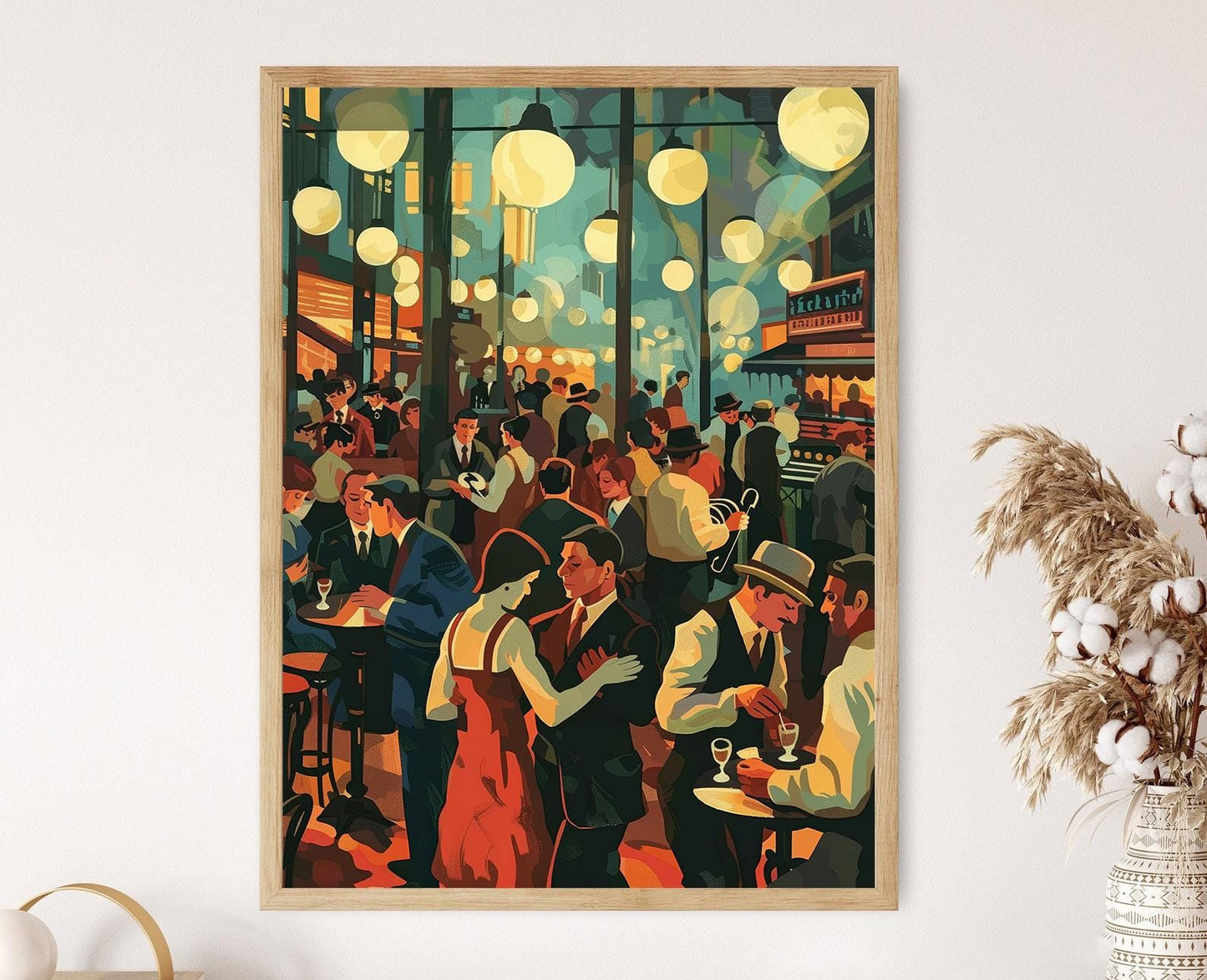 Affiche République de Weimar – Impression artistique Renaissance allemande