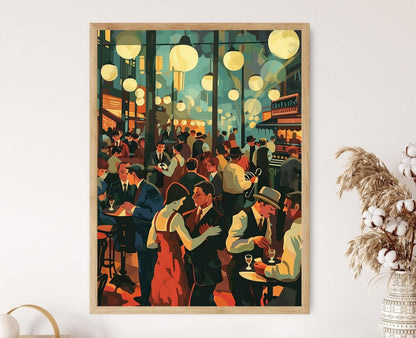 Affiche République de Weimar – Impression artistique Renaissance allemande