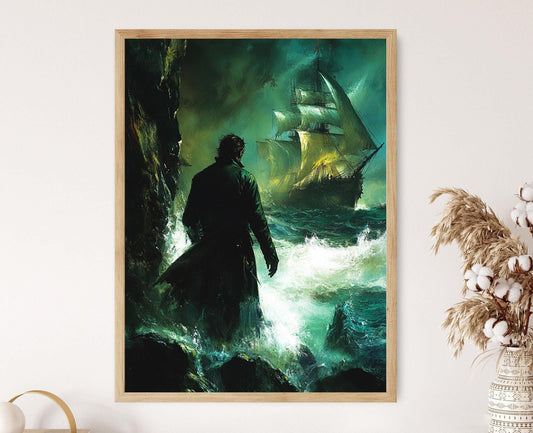 Affiche Le Comte de Monte-Cristo – Poster Art de Dantès