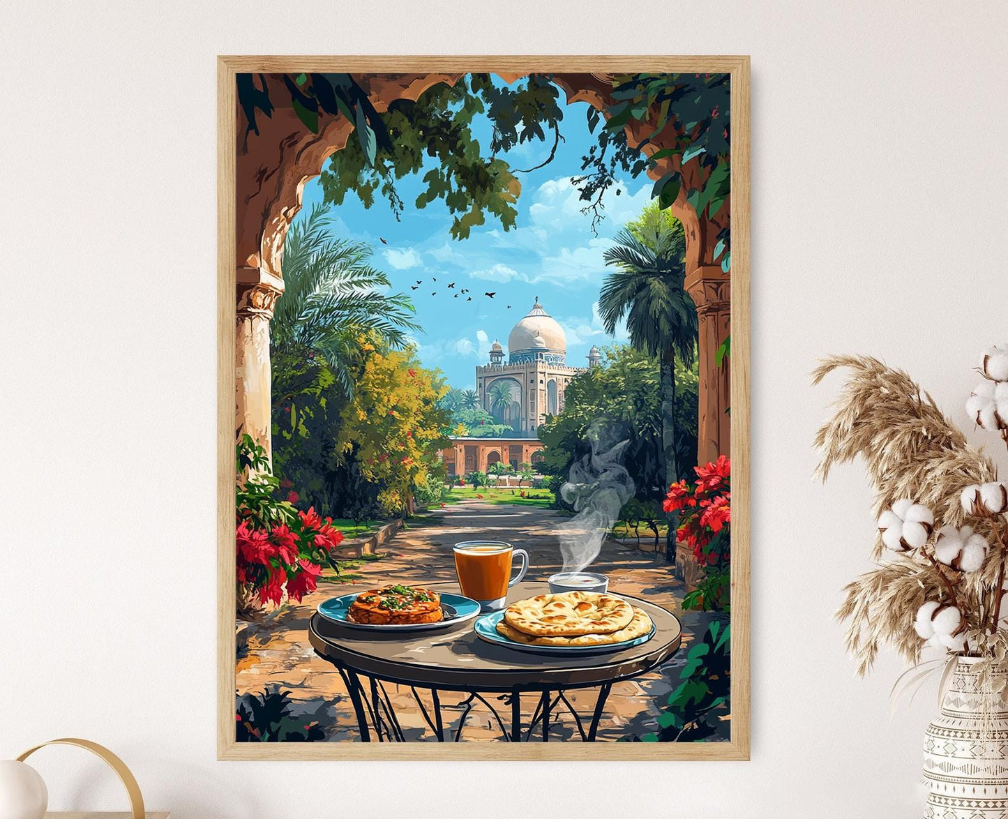 Affiche Petit-déjeuner à Multan – Poster Scène du Tombeau Shah Rukn-e-Alam