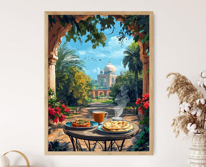 Affiche Petit-déjeuner à Multan – Poster Scène du Tombeau Shah Rukn-e-Alam