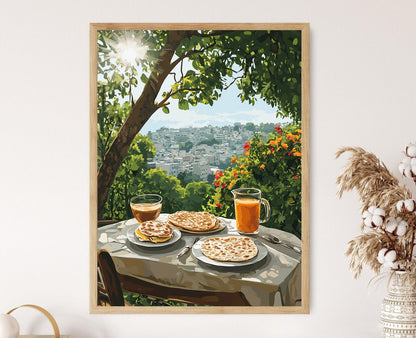 Affiche Petit-déjeuner Pakistanais à Karachi – Parathas & Vue sur Quaid-e-Azam