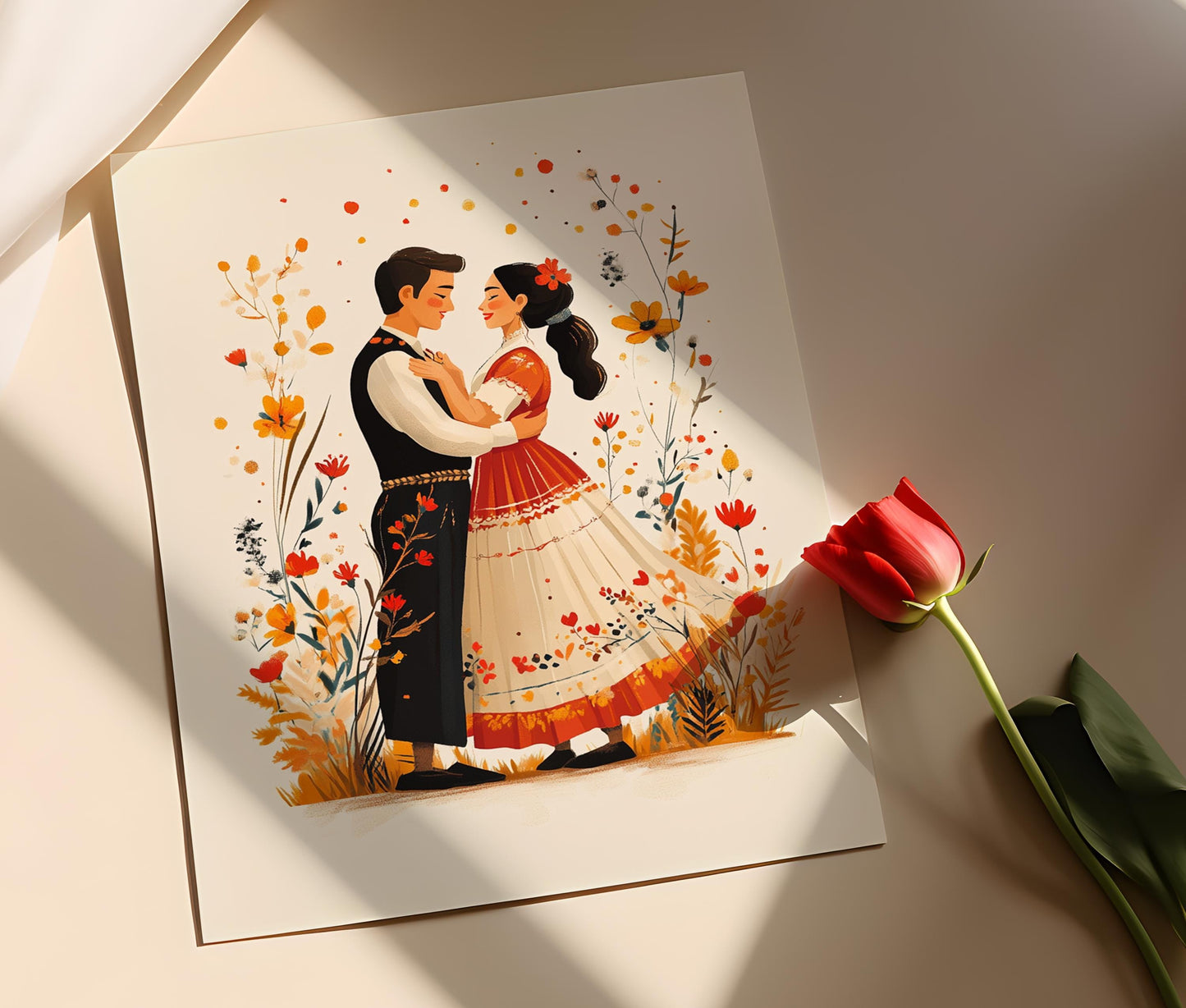 Affiche de mariage du Kosovo – Poster du Festival de Musique des Balkans