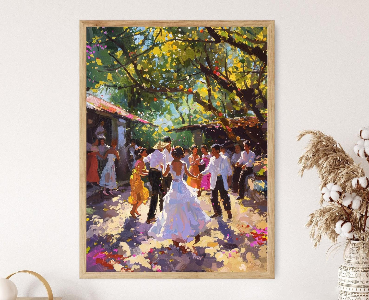 Affiche de Cérémonie de Mariage Philppin – Art de Célébration Amoureuse