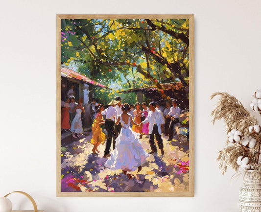 Affiche de Cérémonie de Mariage Philppin – Art de Célébration Amoureuse