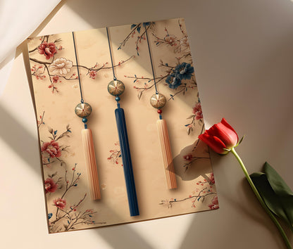 Affiche Norigae – Impression Art, Illustration Vectorielle, Décor Coréen