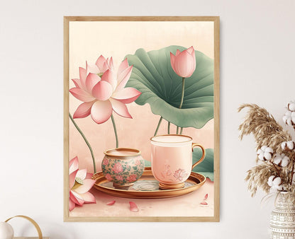 Affiche Sikhye Coréen – Impression Art Détaillée, Décor Traditionnel Festif