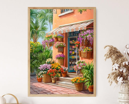 Affiche Fleurs des Bermudes – Impression Art Tropiques Éblouissante