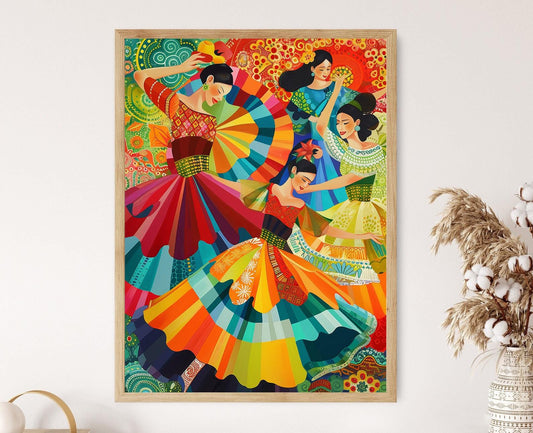 Affiche Danse Filipine : Jota Manileña, Décor Culturel Éclatant