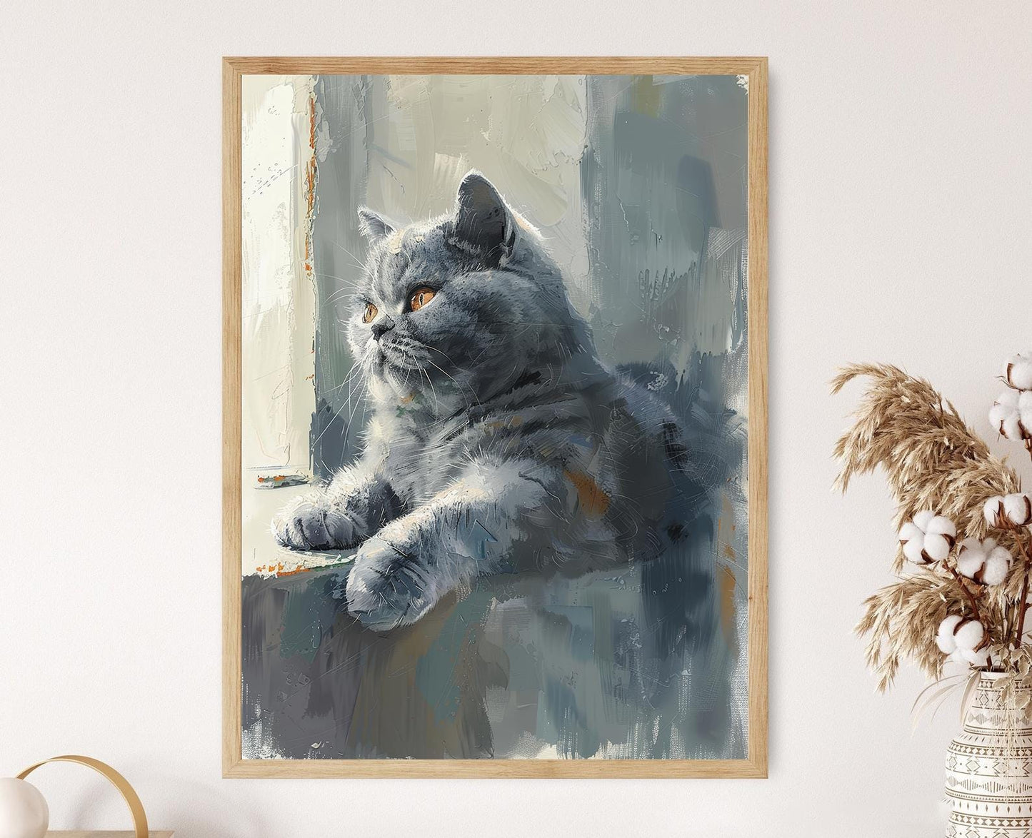 Affiche British Shorthair – Art mural pour les amoureux des chats