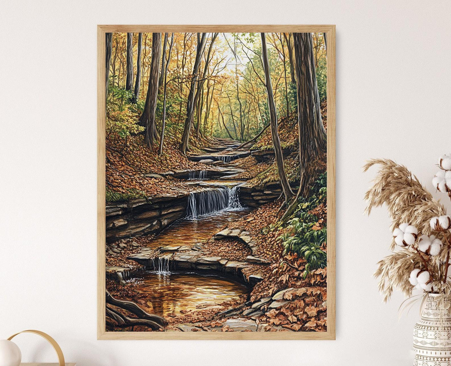 Affiche Parc d'État White Clay Creek – Poster Aventure en Plein Air, Delaware