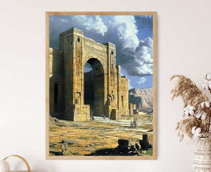 Affiche Ctéshiphon – Poster de l'Art Historique d'Iraq
