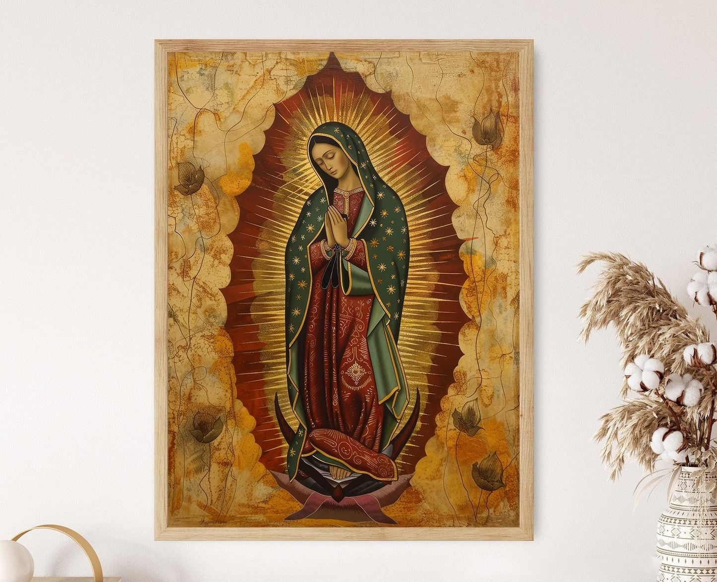 Affiche Notre-Dame de Guadalupe – Art religieux catholique