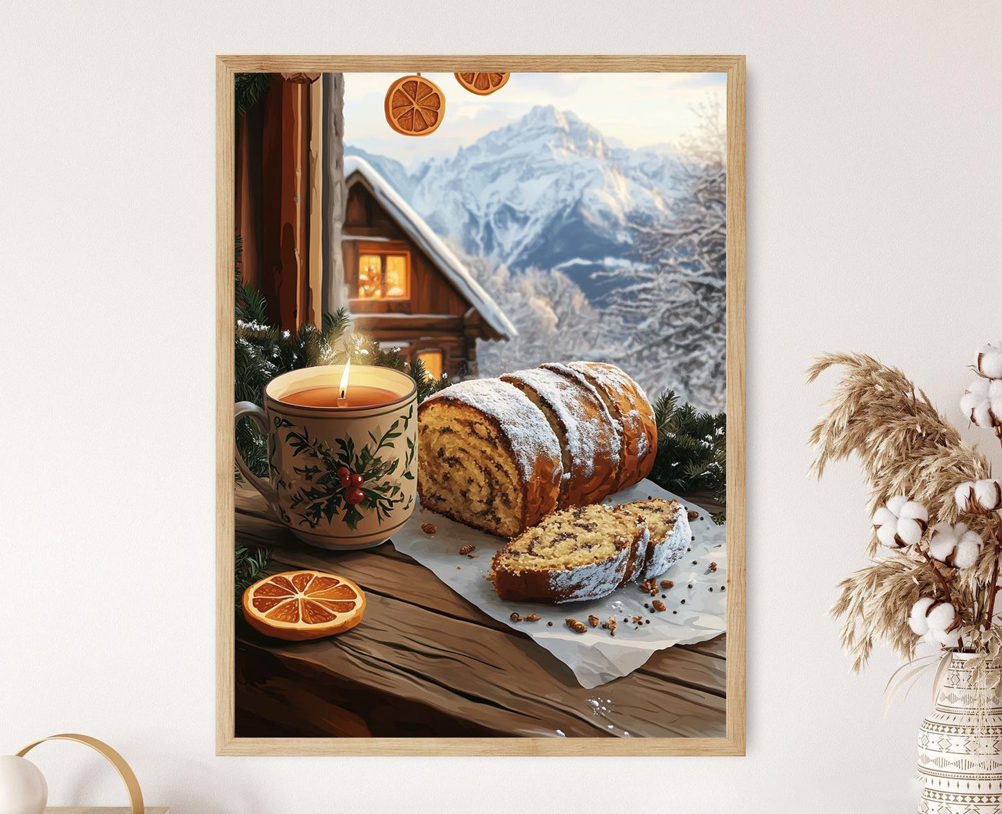 Affiche Makowiec Polonais – Impression Art de Pâtisserie Traditionnelle