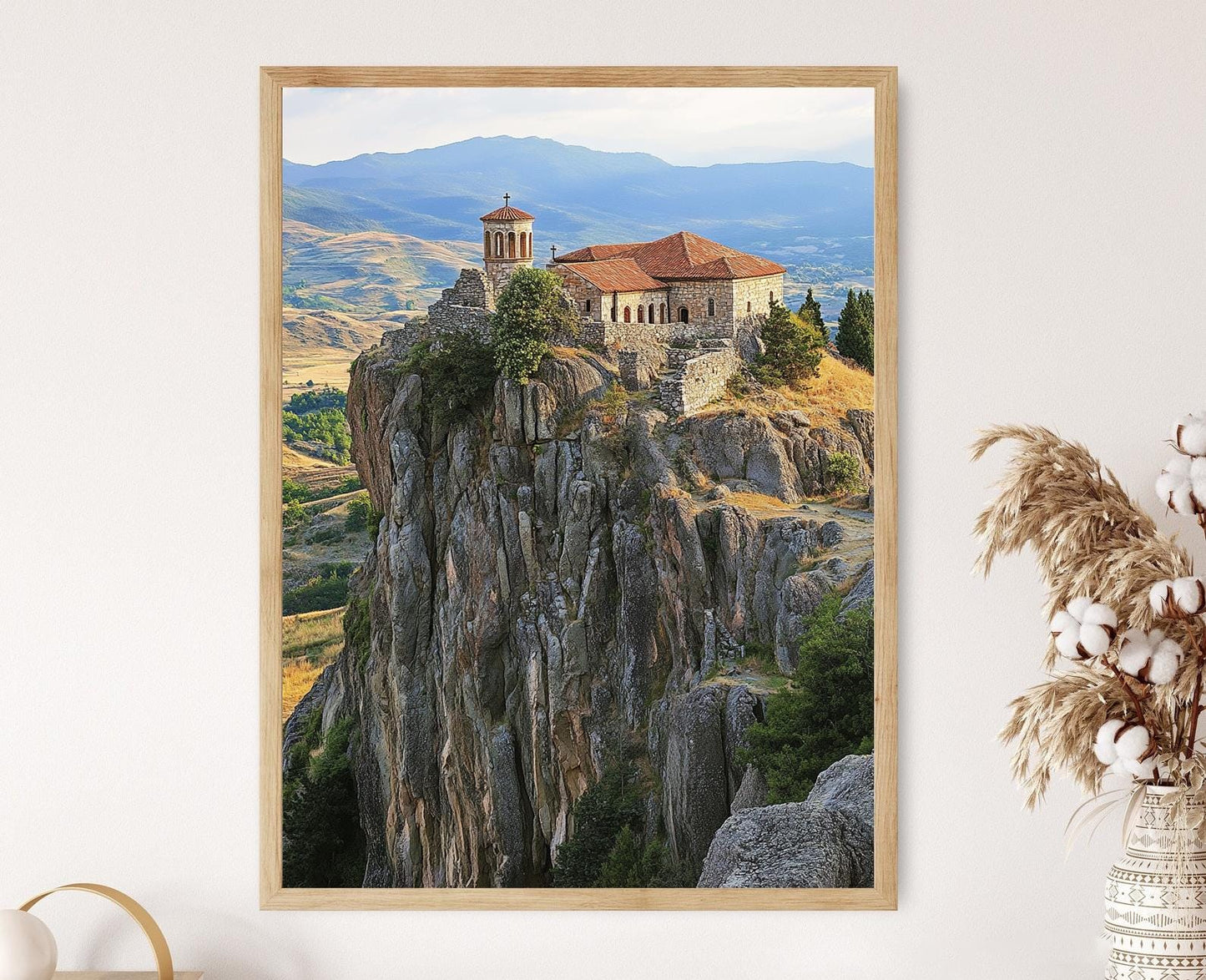 Affiche Monastère Treskavec – Poster Fresques Byzantines de Macédoine