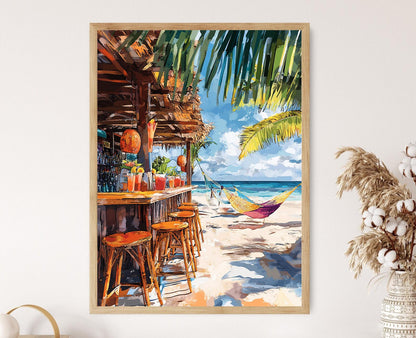Affiche Punta Cana – Poster de Détente Caraïbe