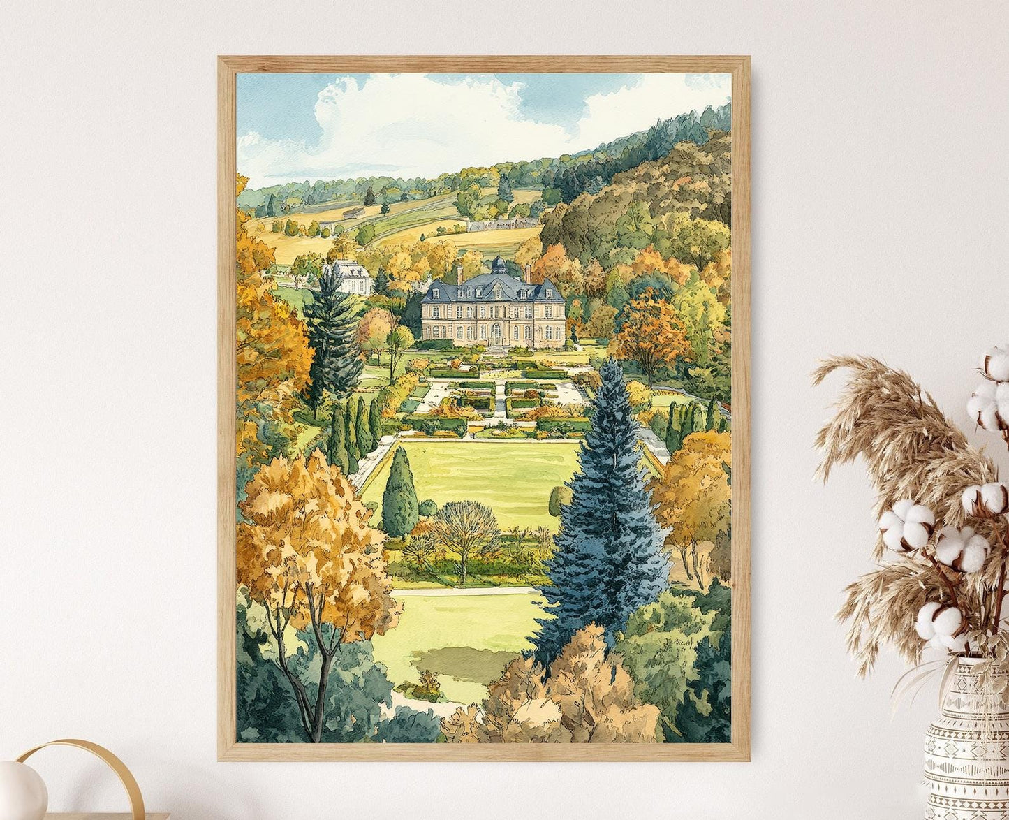 Affiche Winterthur – Poster Art du Musée de l'Histoire du Delaware