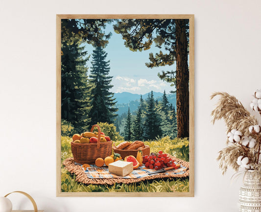 Affiche Cèdre de Dieu – Impression Art de Paysage Libanais